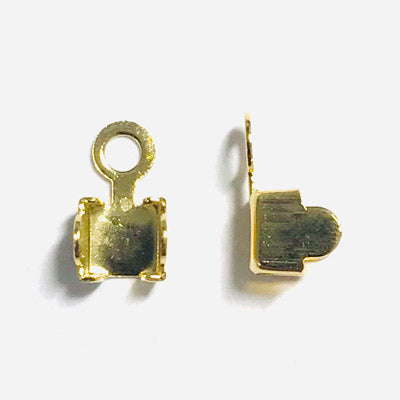 チェーンストーン止め金具