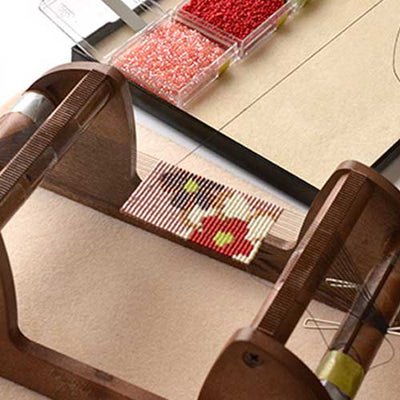 デリカビーズ織り