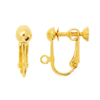 イヤリング金具（ネジ．バネ兼用）