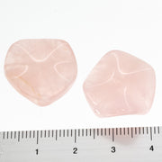 ローズクォーツ（表面ウェーブ）