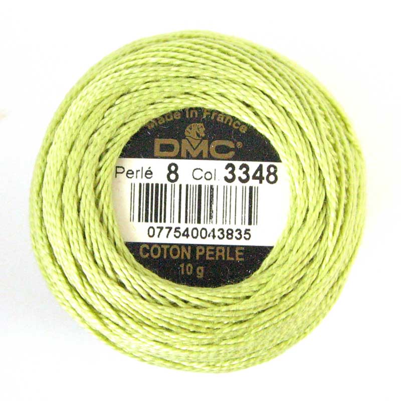 DMCコットンパール8番糸 3348