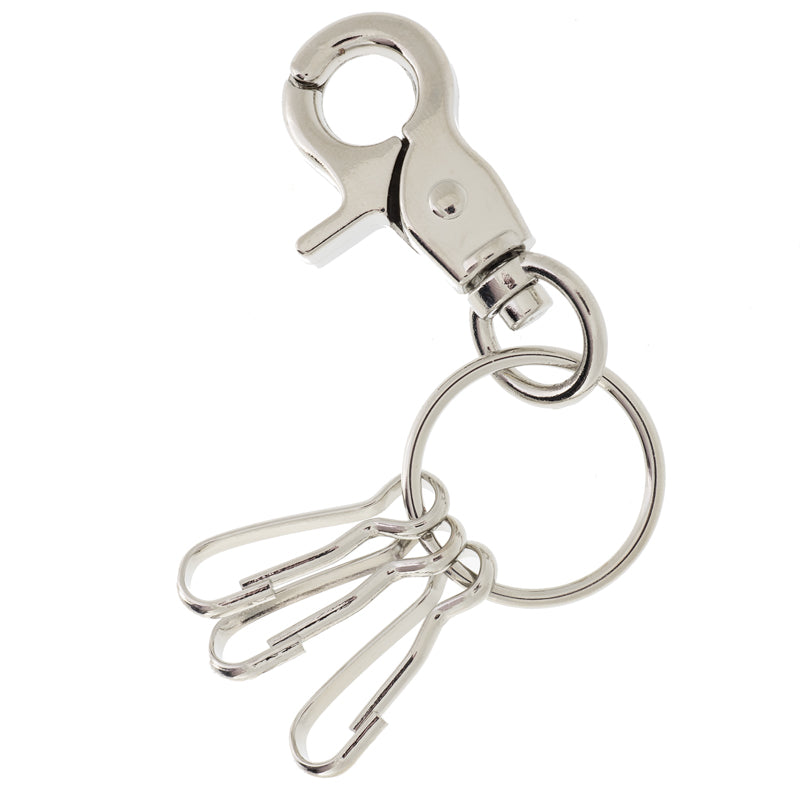 カニカン(キーリング、キーフック付)