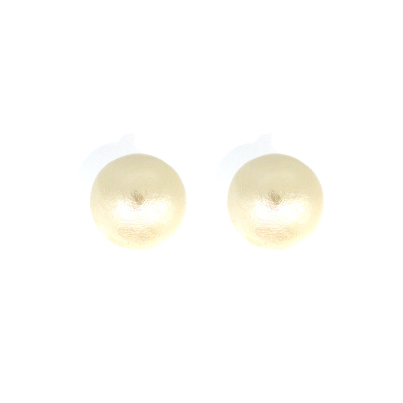 マグネットピアス(コットンパール)