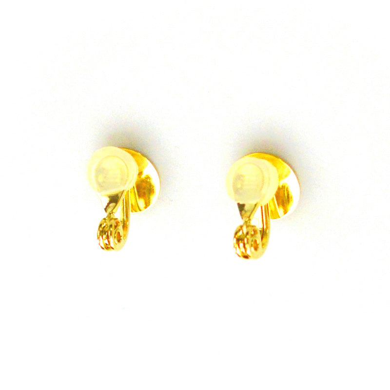 痛くないイヤリング金具(12mm・平皿)