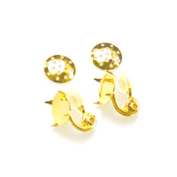 痛くないイヤリング金具(12mm・シャワー)