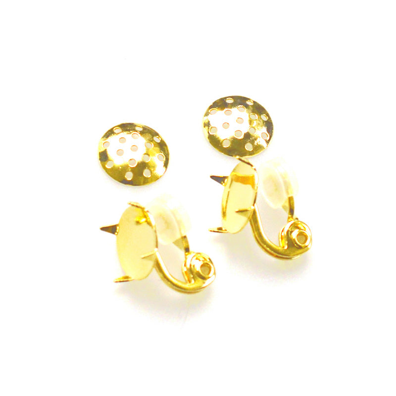 痛くないイヤリング金具(12mm・シャワー)