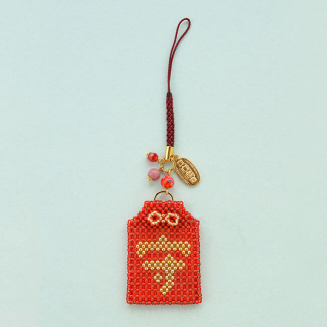 ハンドメイドの材料紹介「「お守りチャーム（守）」の材料」