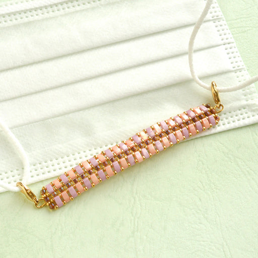 ハーフティラビーズのラインマスクフック