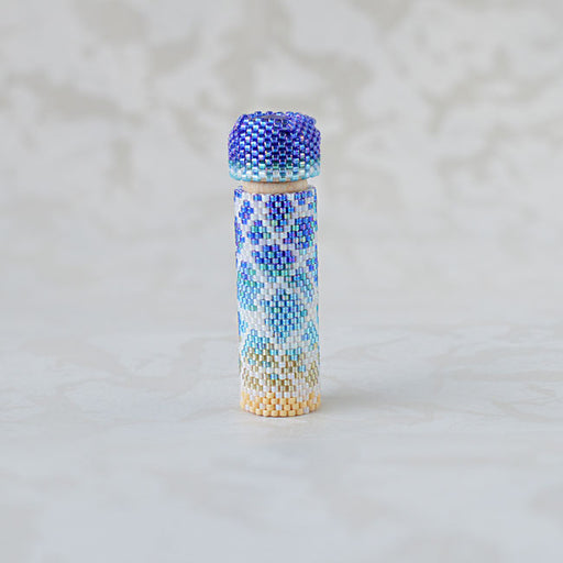 ハンドメイドの材料紹介「「ペヨーテステッチで作る針ケース・小（ミナモ）」の材料」