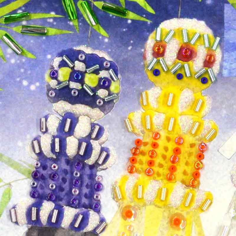 ビーズデコール<七夕(宮城)>