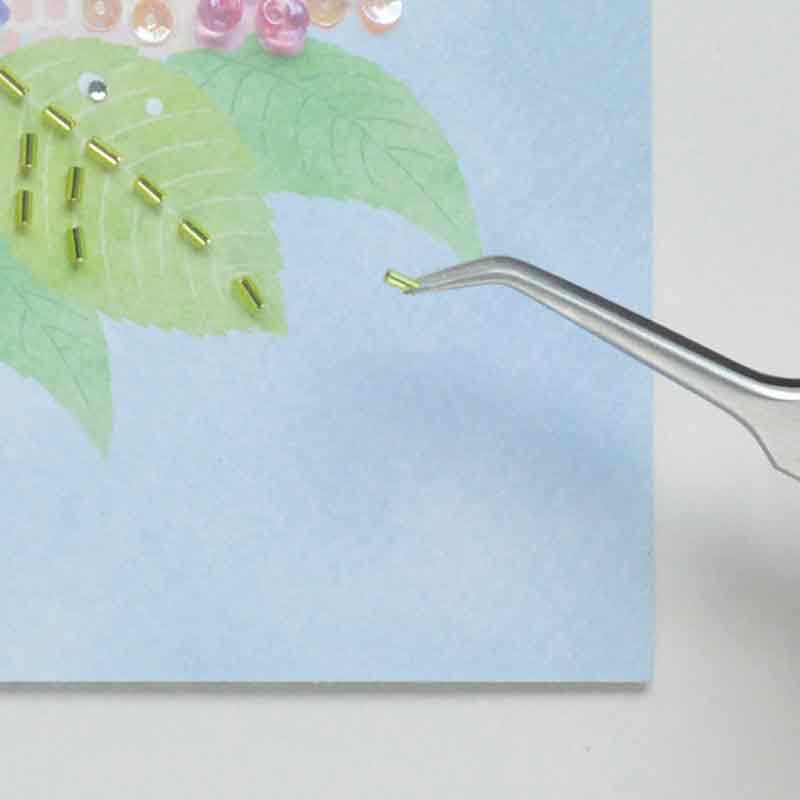 精密ピンセット(極細先曲がり)