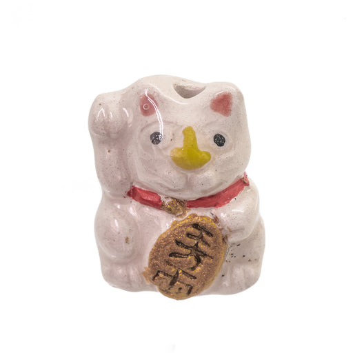 タイニーセラミックビーズ(招き猫)