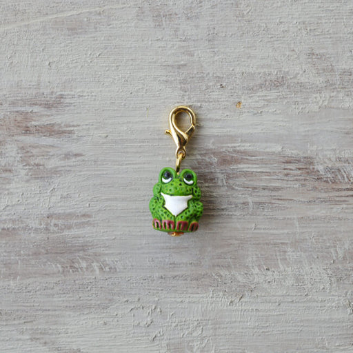 ハンドメイドの材料紹介「「カエルのチャーム」の材料」