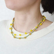 こんぺいとうネックレス（YELLOW）