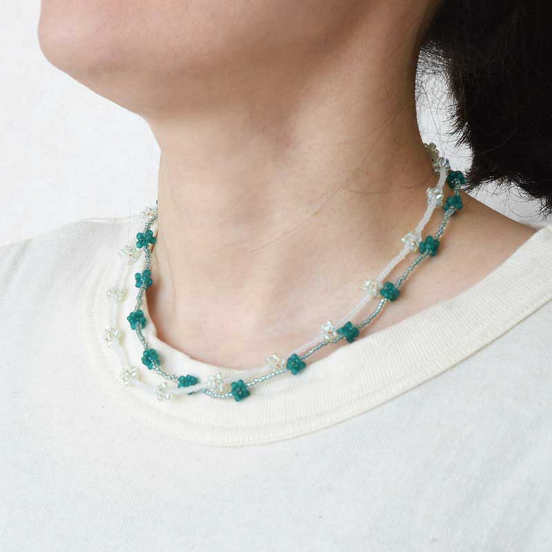 こんぺいとうネックレス（GREEN）