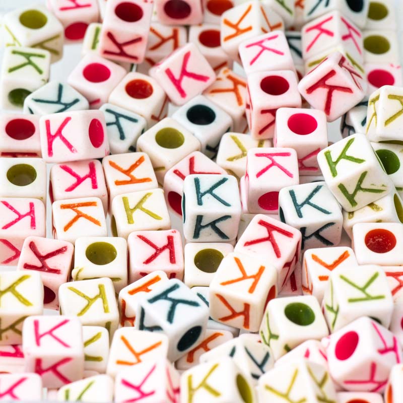 イニシャルビーズ （K）