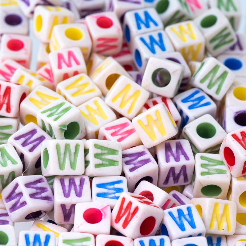 イニシャルビーズ （W）