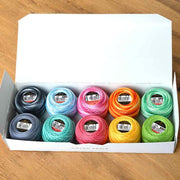 DMCコットンパール8番糸 10色セット