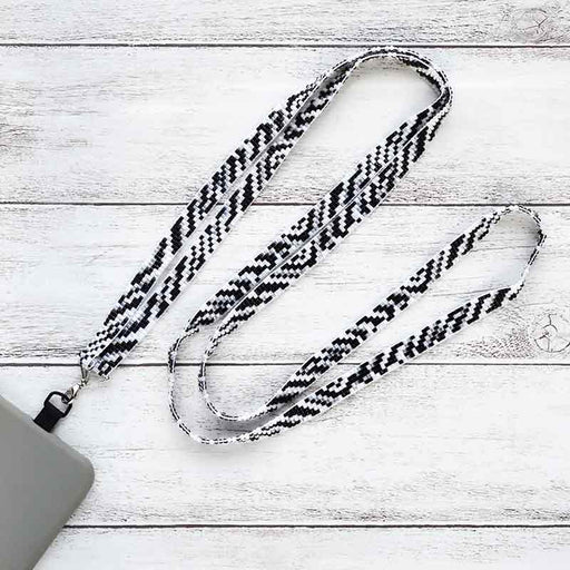 スマホショルダーストラップキット(ゼブラ)