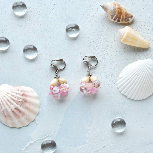 ハンドメイドの材料紹介「「チェコビーズで作るスイングイヤリング」の材料」