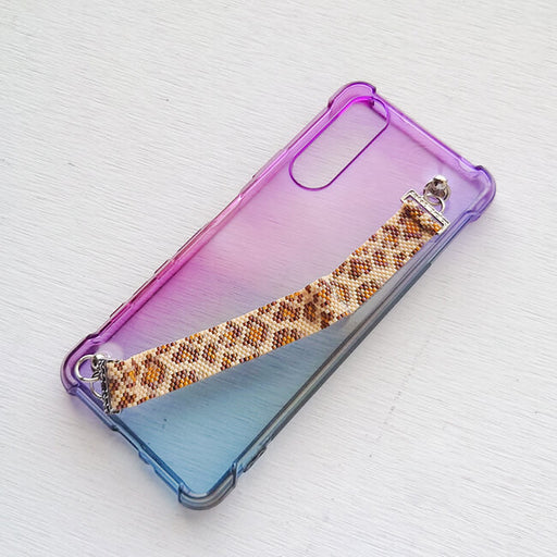 ハンドメイドの材料紹介「「キーリングハンガー（ヒョウ柄）」の材料」