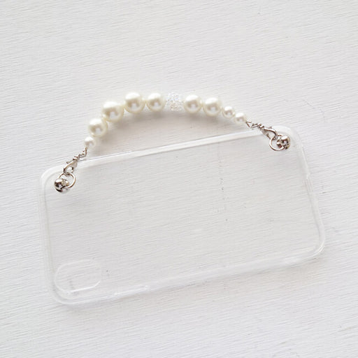 ハンドメイドの材料紹介「「キーリングハンガー（パール）」の材料」