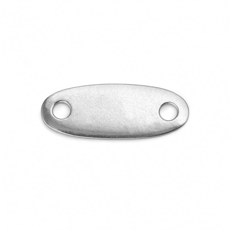タグ　楕円　約13×33mm