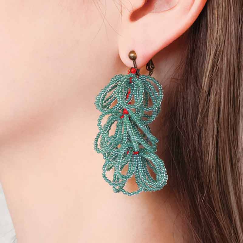 あわのわイヤリングキット(turquoise/ターコイズ)