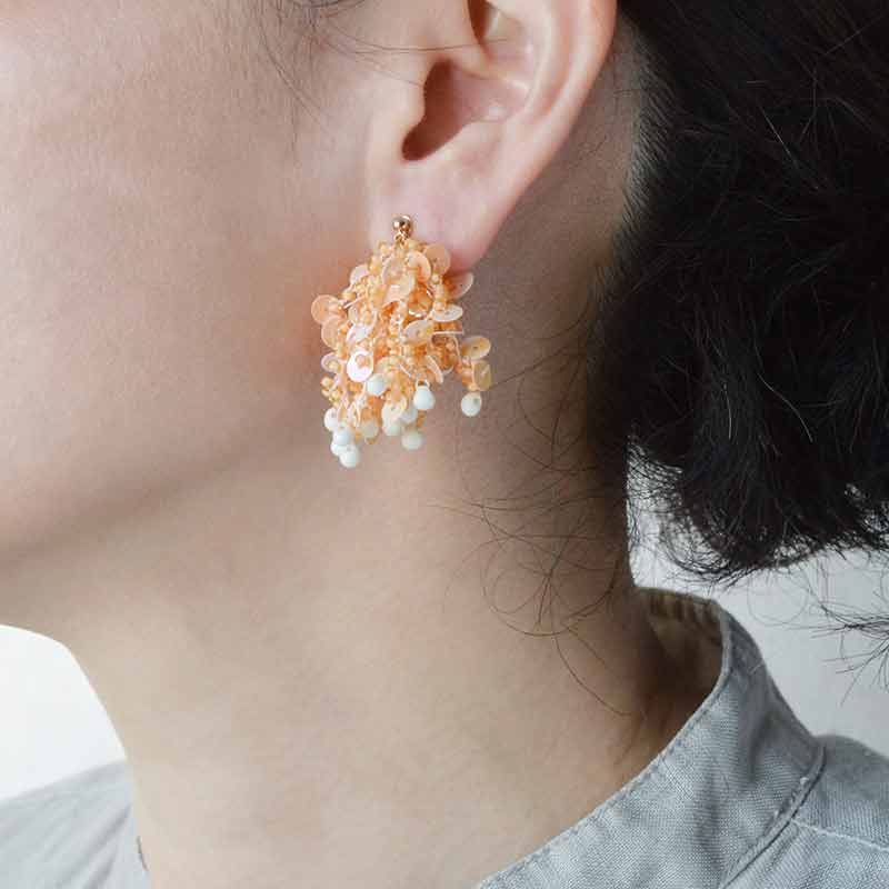 コーラルイヤリングキット(Orange/オレンジ)