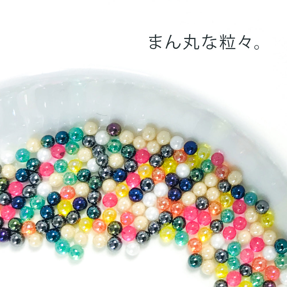 無穴ビーズ