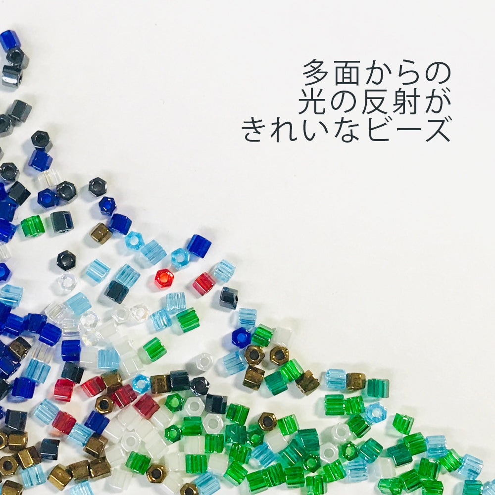 六角ビーズ