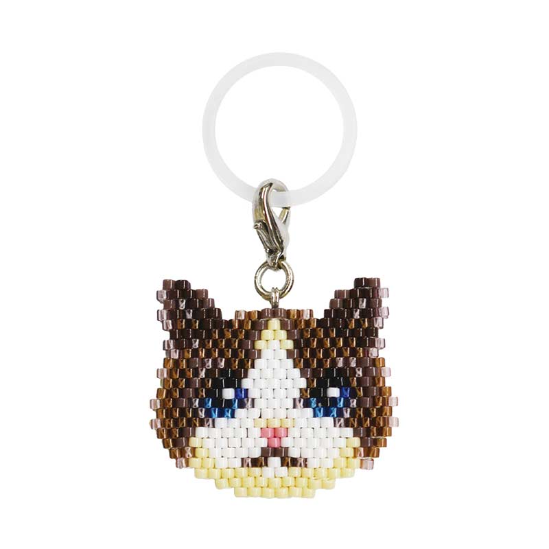 デリカビーズ　目印チャームキット(ねこ)