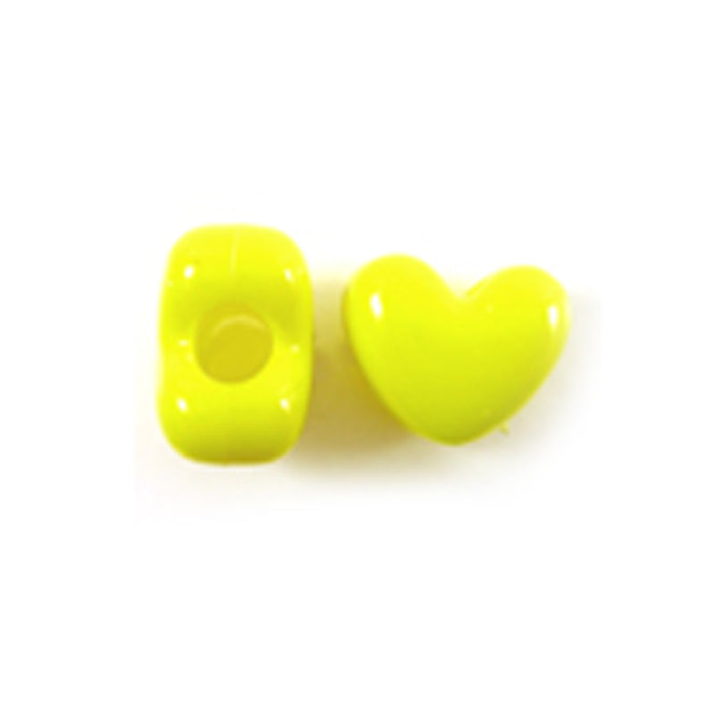 ポニービーズ ハート（たて穴）