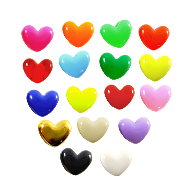 ポニービーズ ハート（たて穴）