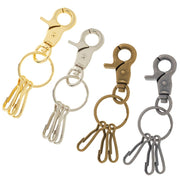 カニカン(キーリング、キーフック付)