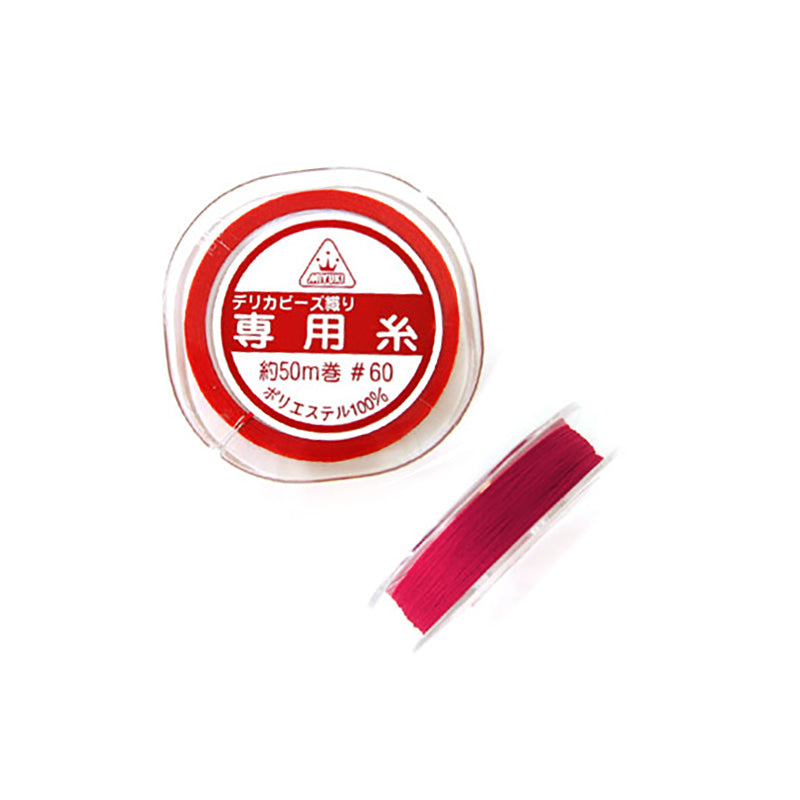 デリカビーズ織り専用糸（#60）