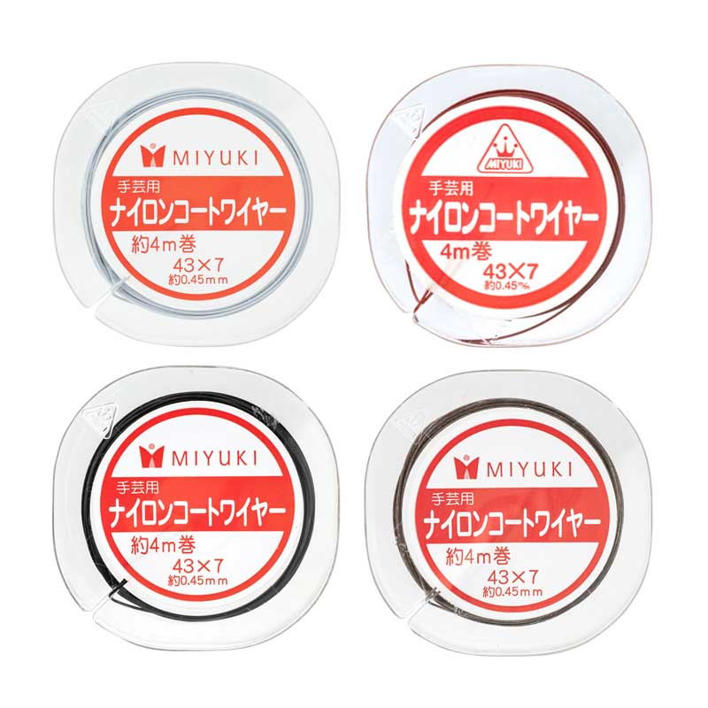 ナイロンコートワイヤー(43×7) 0.45