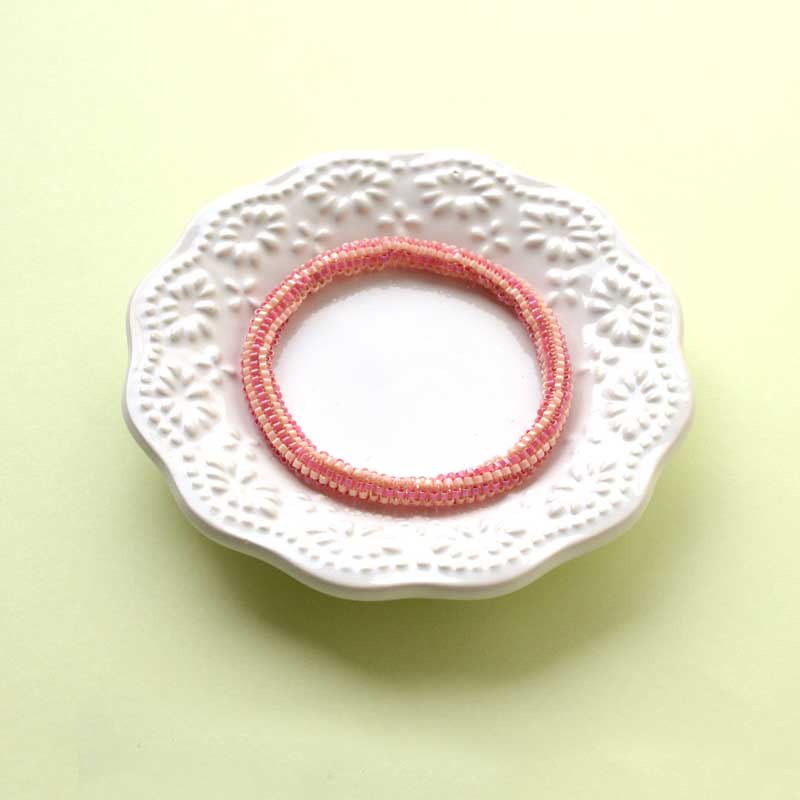 チューブラーペヨーテで作るロープバングル