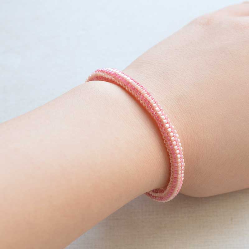 チューブラーペヨーテで作るロープバングル