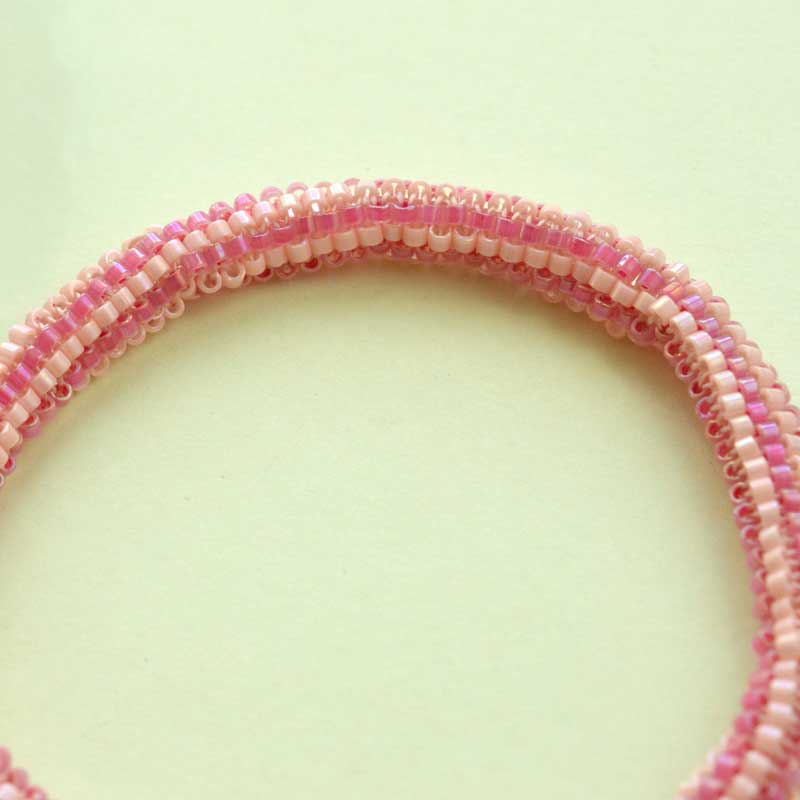 チューブラーペヨーテで作るロープバングル