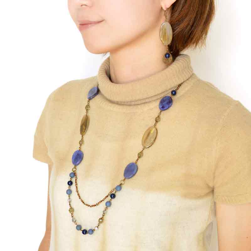 ミクロのマーブルピアス