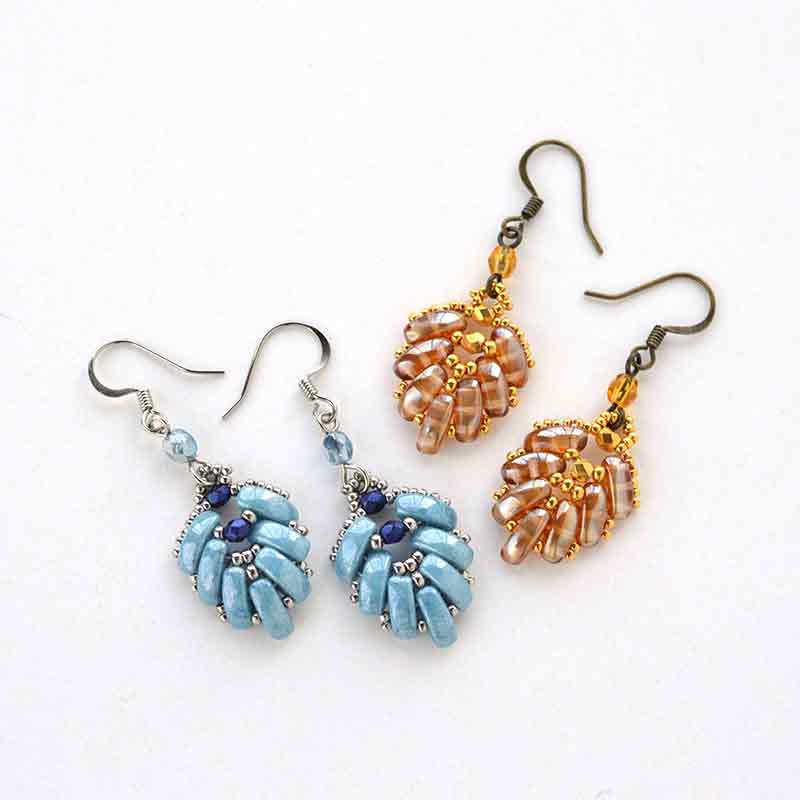 カリビーズのピアス