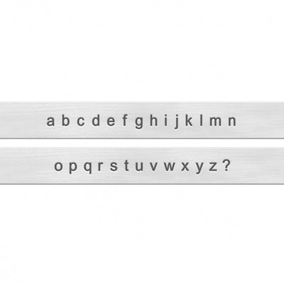 エコノミーレタースタンプ　Sans Serif 　小文字