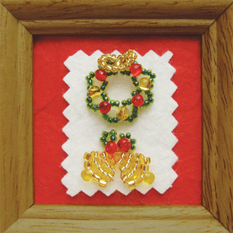 X'masプチデコ No.1　リースセット