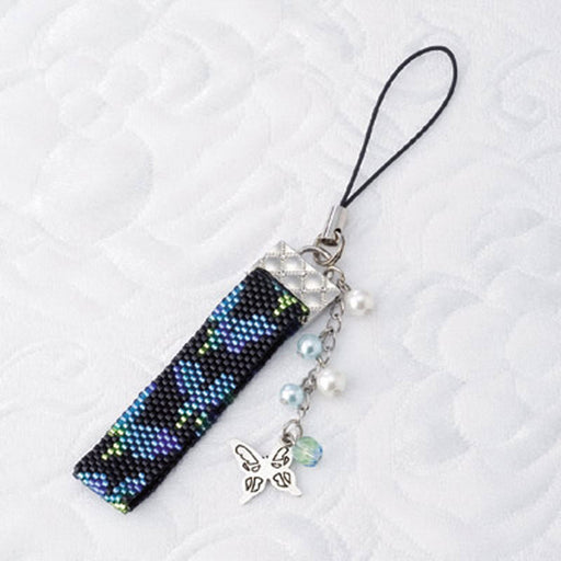 ペヨーテステッチのパピヨン・ストラップ