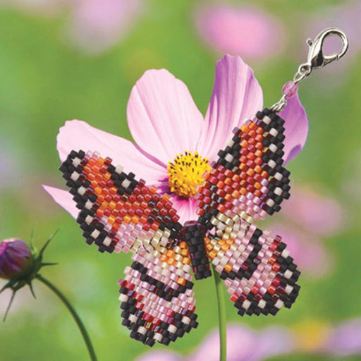 パピヨン・モチーフキット「ベニイロアゲハ」