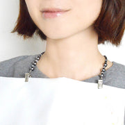 パールのお食事ハンカチクリップ