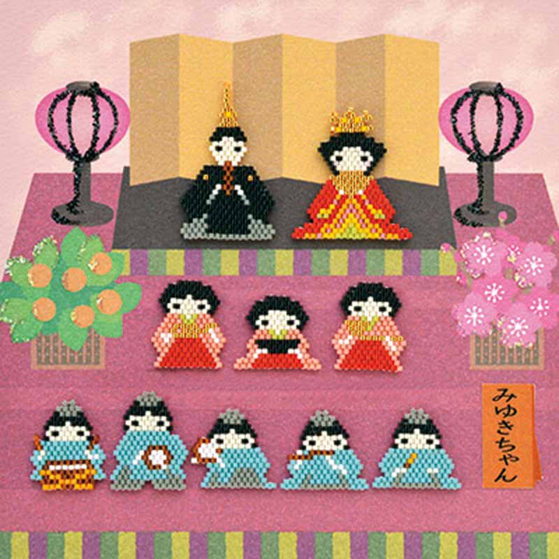 桃の節句(額付き)