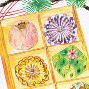 ビーズデコール<迎春の和菓子(1月)>
