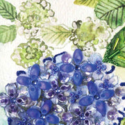 ビーズデコール<紫陽花・ツバメ(6月)>